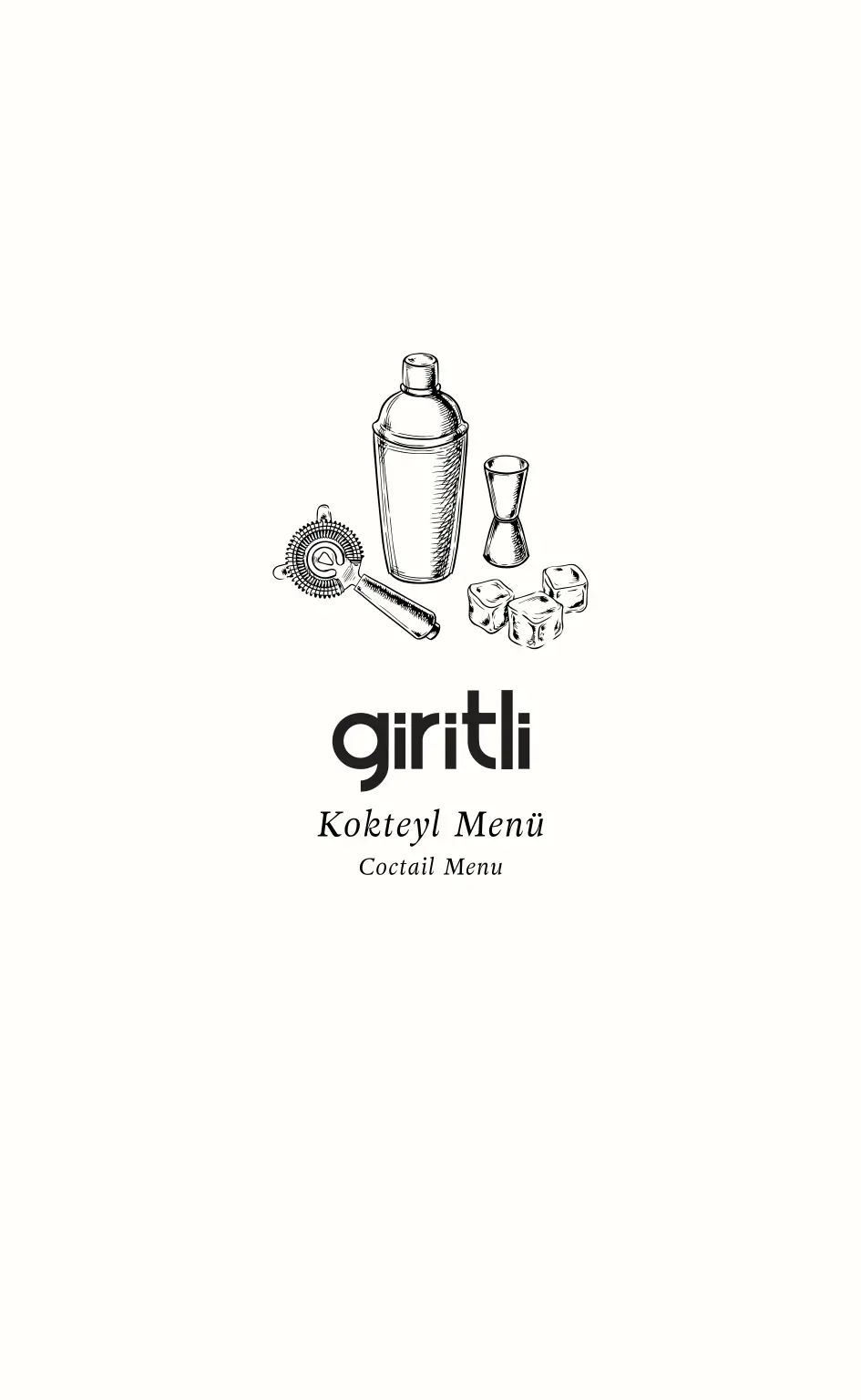 Menü Sayfa 24 - Kokteyl Menü | Cocktail Menu